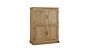 Meuble bar Classic 4 portes tournantes 120cm x 50cm x H155cm Collection Classic-Line Diamond 1