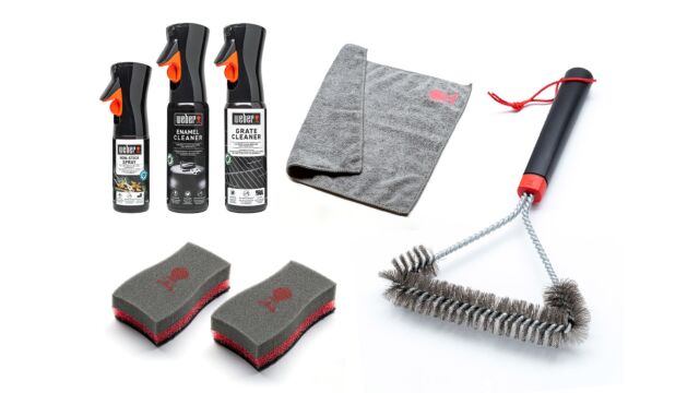 Reiniging Set Houtskool Barbecues Weber 