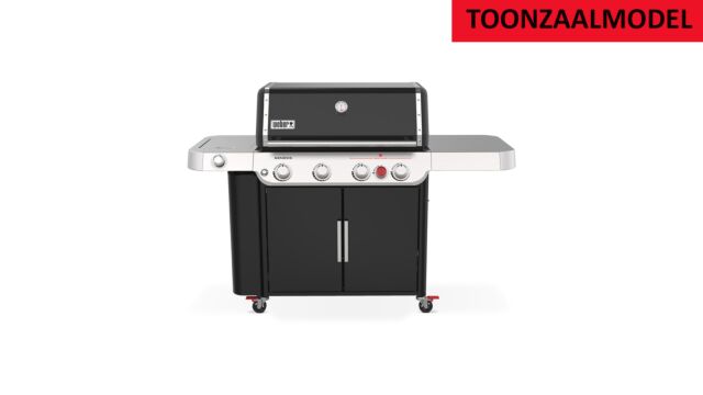 Genesis E-435 Black Met GBS Grillrooster + Sear Station en Zijbrander