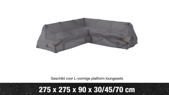 AeroCover Loungesethoes Platformset  275x275x30/45/70cm