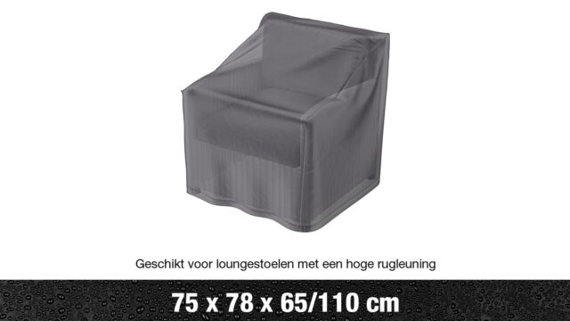 AeroCover Loungestoelhoes 75x78x65/110cm Hoge Rug XL