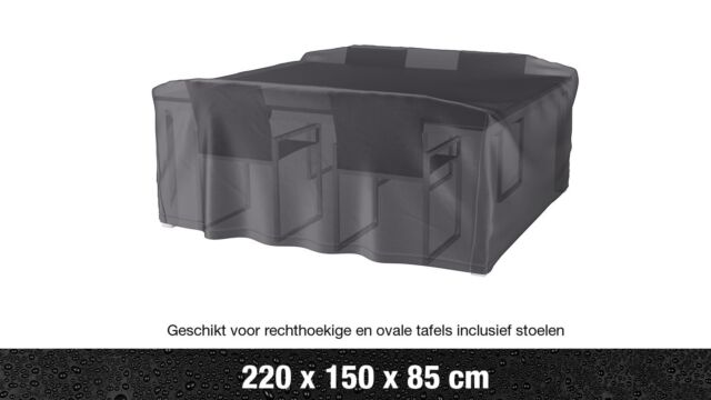 AeroCover Garden Set Cover Anthracite 220cm x 150cm x H85cm