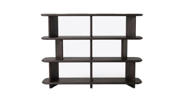 Dark Walnut Wandrek Donkere Walnut Fineer - VERWACHT TOONZAAL EINDE OKTOBER 2026