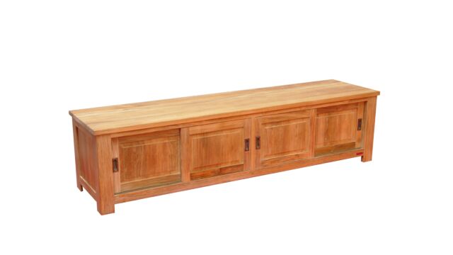 TV Kast Kristel 200 Met 4 Schuifdeuren - Diamond Collection