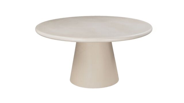 Interieurtafel Jade Rond Dia 150cm Met Zuilpoot - Mortex Kleur Imperial