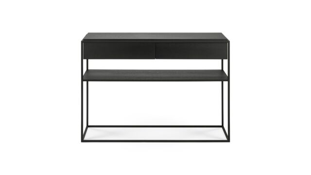 Oak black Monolit console 122 x 40cm Ethnicraft