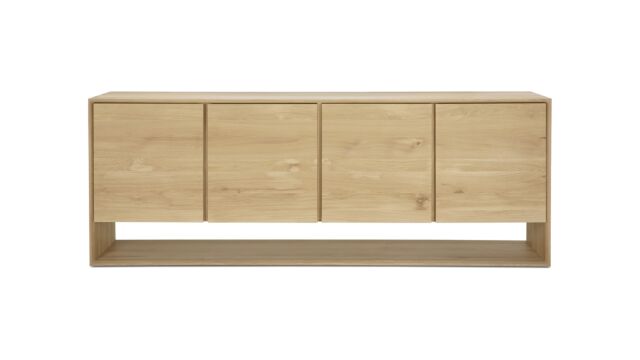 Oak Nordic sideboard 210 x 45cm Ethnicraft