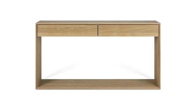 Oak Nordic console 160 x 40cm Ethnicraft