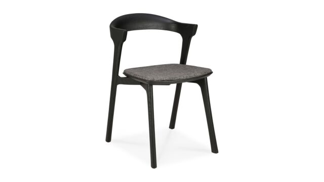 Chêne noir & Grey Chaise Bok 50 x 54cm Ethnicraft