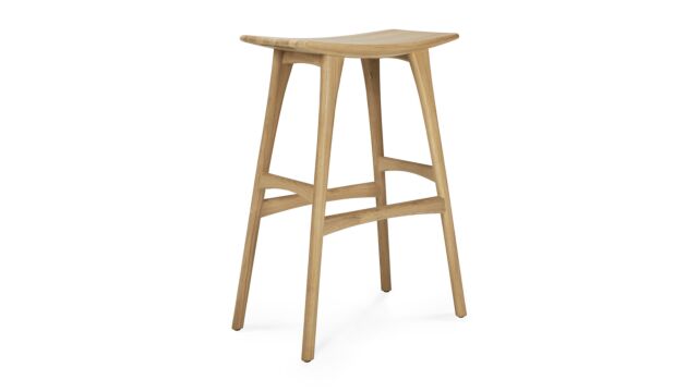 Chêne Tabouret de bar Osso 57 x 33cm Ethnicraft