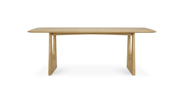 Eik Geometric Eettafel 220 x 100cm Ethnicraft