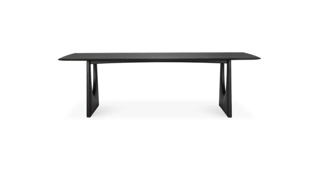 Eik Zwart Geometric Eettafel 250 x 100cm Ethnicraft