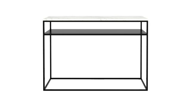 White Carrara Stone console 120 x 40cm Ethnicraft