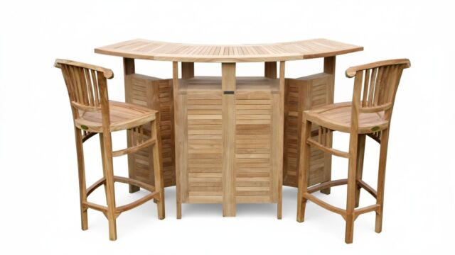 Barmeubel Uitklapbaar Large 160 x 44 x H105cm - Diamond Collection