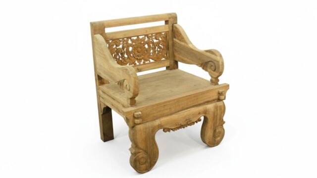 Rustikale Gartenbank, 1 Sitzer, robust – Diamond Collection