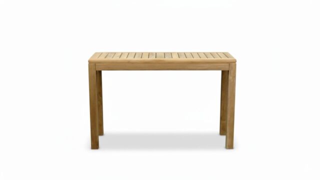 Garden Table Wall Console 140 x 40cm Single Top - Diamond Collection