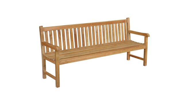 Tuinbank Rechte Rug 200cm P5 Parkbank 200 x 92 x 66cm - Diamond Collection