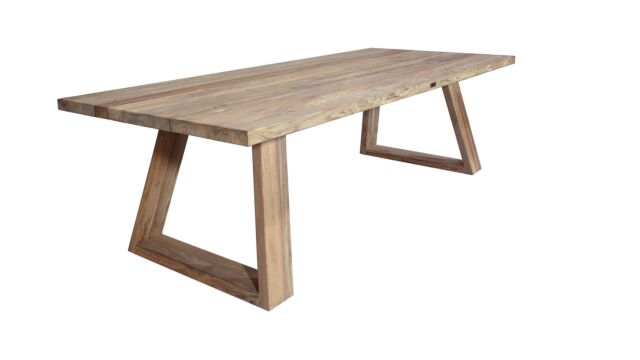 Victoria Teak-Gartentisch 300 cm - Recyceltes Teakholz