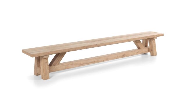 Teak-Gartenbank American Cottage – 300 cm