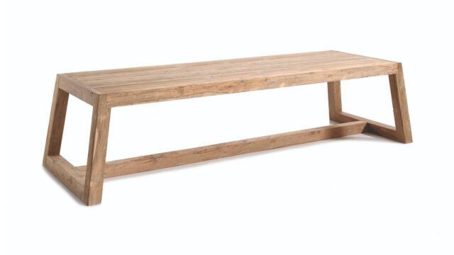 Teak Tuintafel Helsinki 300cm x 100cm x H78cm - Recup Teak