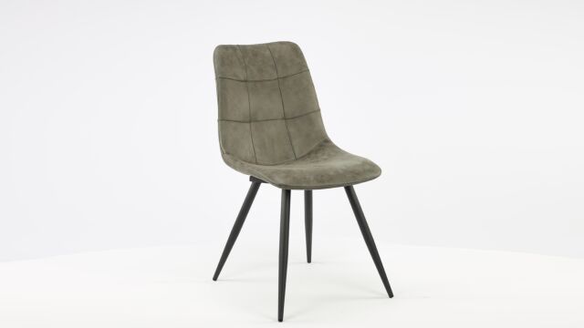 Chaise d'intérieur Peak Softyl Acier - Pieds Noir