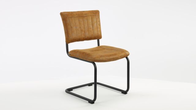Interior chair Jax Softyl Cognac - Legs Black