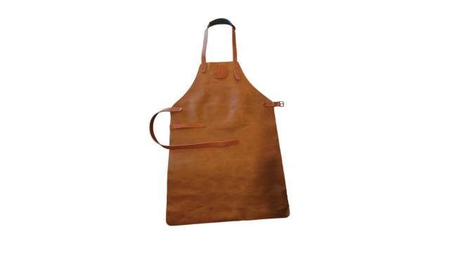 Ofyr Leather Apron Brown - One Size