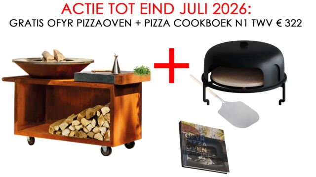 Ofyr Island+ Corten 100 Pro Ceramic Dark Gray and Airflowplate