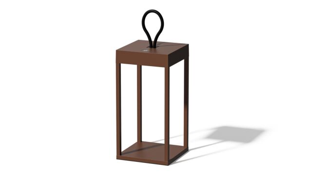 Qoozii Bali 30 Corten Lantern - Wireless