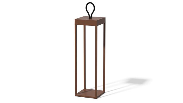 Qoozii Bali 50 Corten Lantern - Wireless
