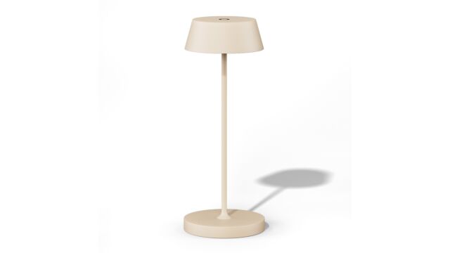 Qoozii Malta Sand Design-Lampe – kabellos