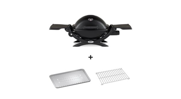 Weber Q 1200 Black Gasbarbeque
