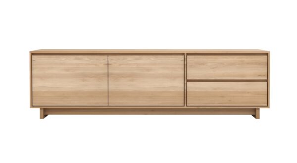 Eichenholz Wave TV Anrichte 210 x 46cm Ethnicraft