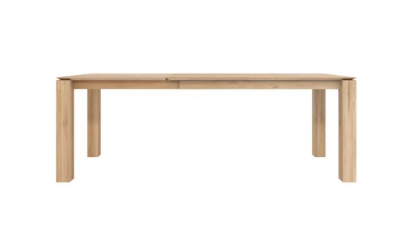Chêne Table à rallonge Slice 160-240 x 90cm Ethnicraft
