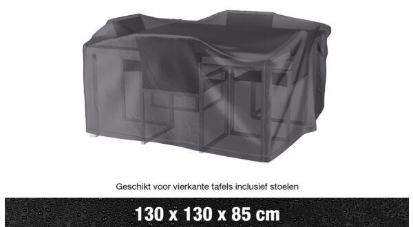 AeroCover Housse pour Ensemble Meubles de Jardin 130x130xH85cm