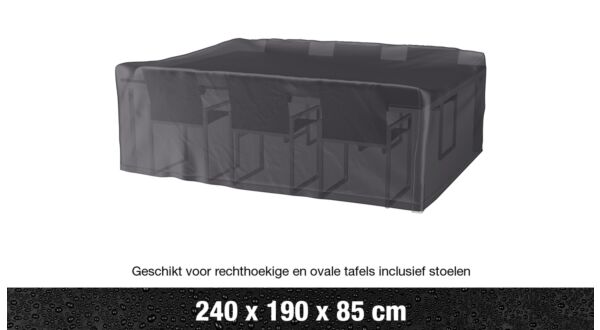 AeroCover Tuinmeubelhoes Tuinset 240x190xH85cm