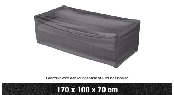 AeroCover Housse pour ensemble lounge Canapé lounge 170x100xH70cm