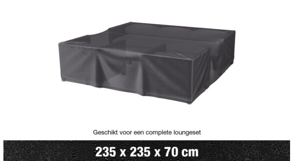 AeroCover Lounge-Set Schutzhülle 235x235xH70 cm