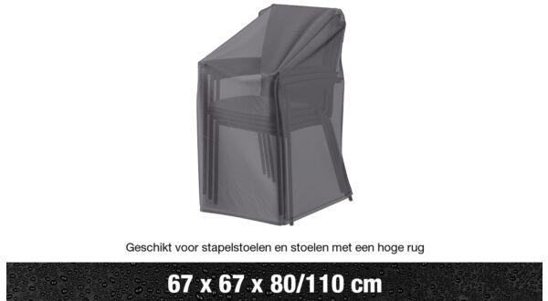 AeroCover Stapelstoelhoes – Gasveerstoelhoes  67x67x80x110cm