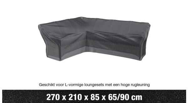 AeroCover Loungesethoes Hoekset Hoge Rug L-vorm Rechts 210x270x90cm