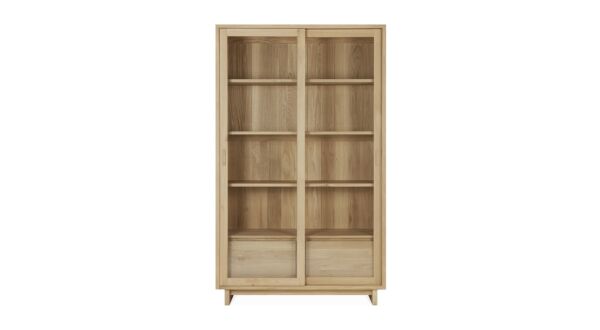 Oak Wave cupboard 110 x 46cm Ethnicraft