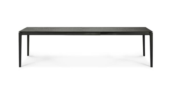 Oak black Bok extendable dining table 200-300 x 100cm Ethnicraft