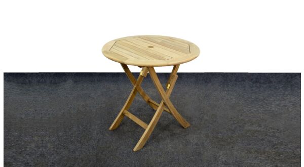 Table de jardin Pliable Ronde Dia 060cm - Collection Diamond