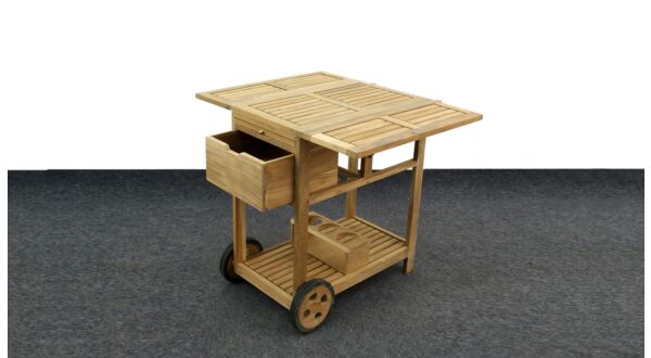 Trolley Ribu 1 Small mit 2 Rädern 79,5 x 78 x 42 cm – Diamond Collection