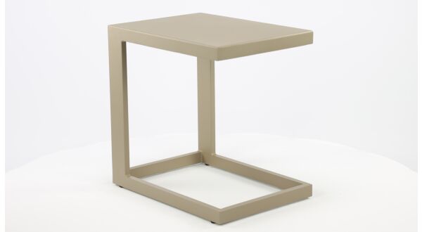 Alu Side Table Sion Champagne Mat 55 x 40 x H55cm