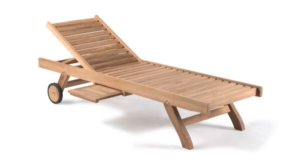 Teak Lounger Oxford 1 bend