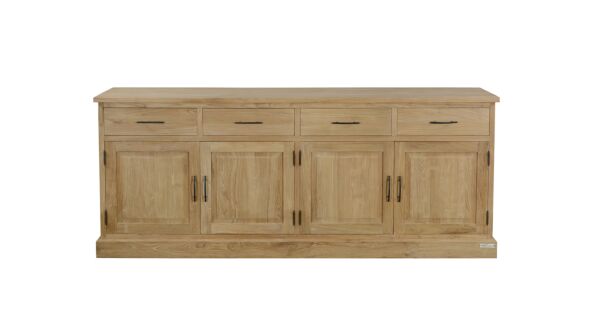 Dressoir Classic 220cm 4 Draaideuren + 4 Laden Classic-Line Diamond Collection