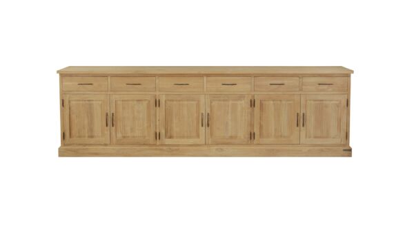 Dressoir Classic 300cm 6 Draaideuren + 6 Laden Classic-Line Diamond Collection