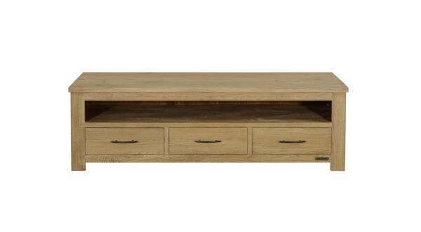 Meuble TV Paula 160cm avec 3 tiroirs - Collection Diamond