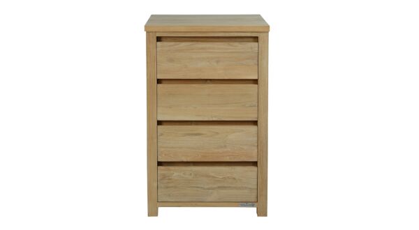 Chest of Drawers Modern 4 Drawers Handleless 60cm Modern-Line Diamond Collection